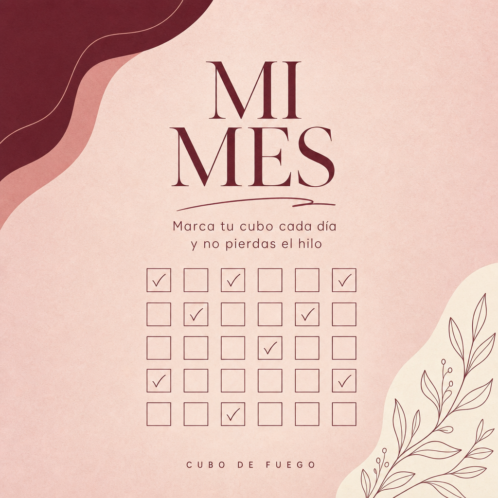 Plan de 30 Días ( Tu rutina, tus cubos y cómo te vas sintiendo )